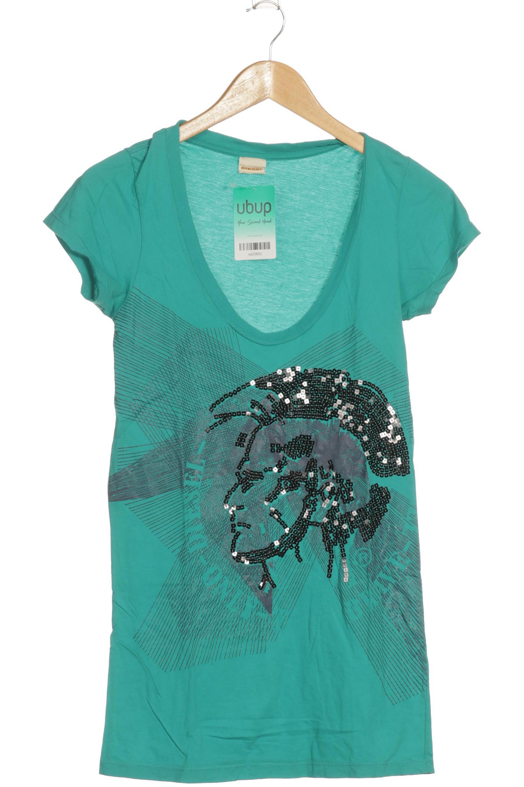 

Diesel Damen T-Shirt, türkis, Gr.