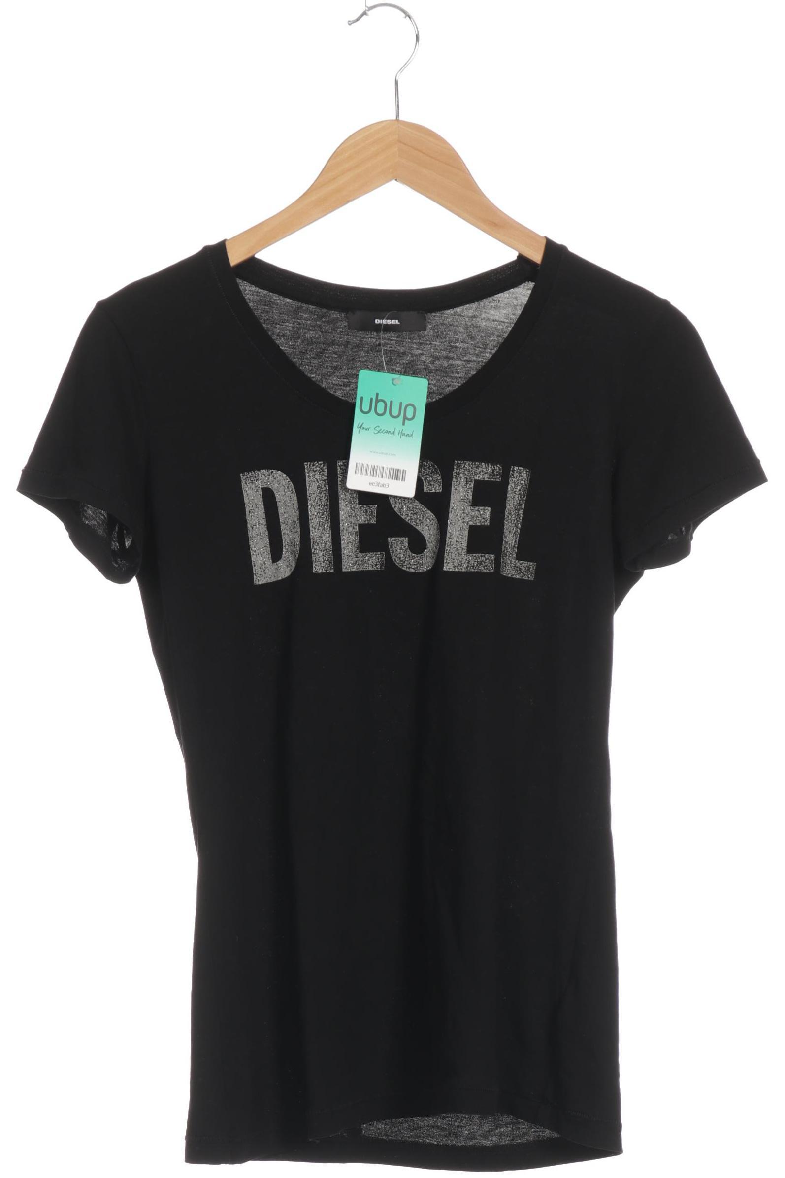 

Diesel Damen T-Shirt, schwarz, Gr.