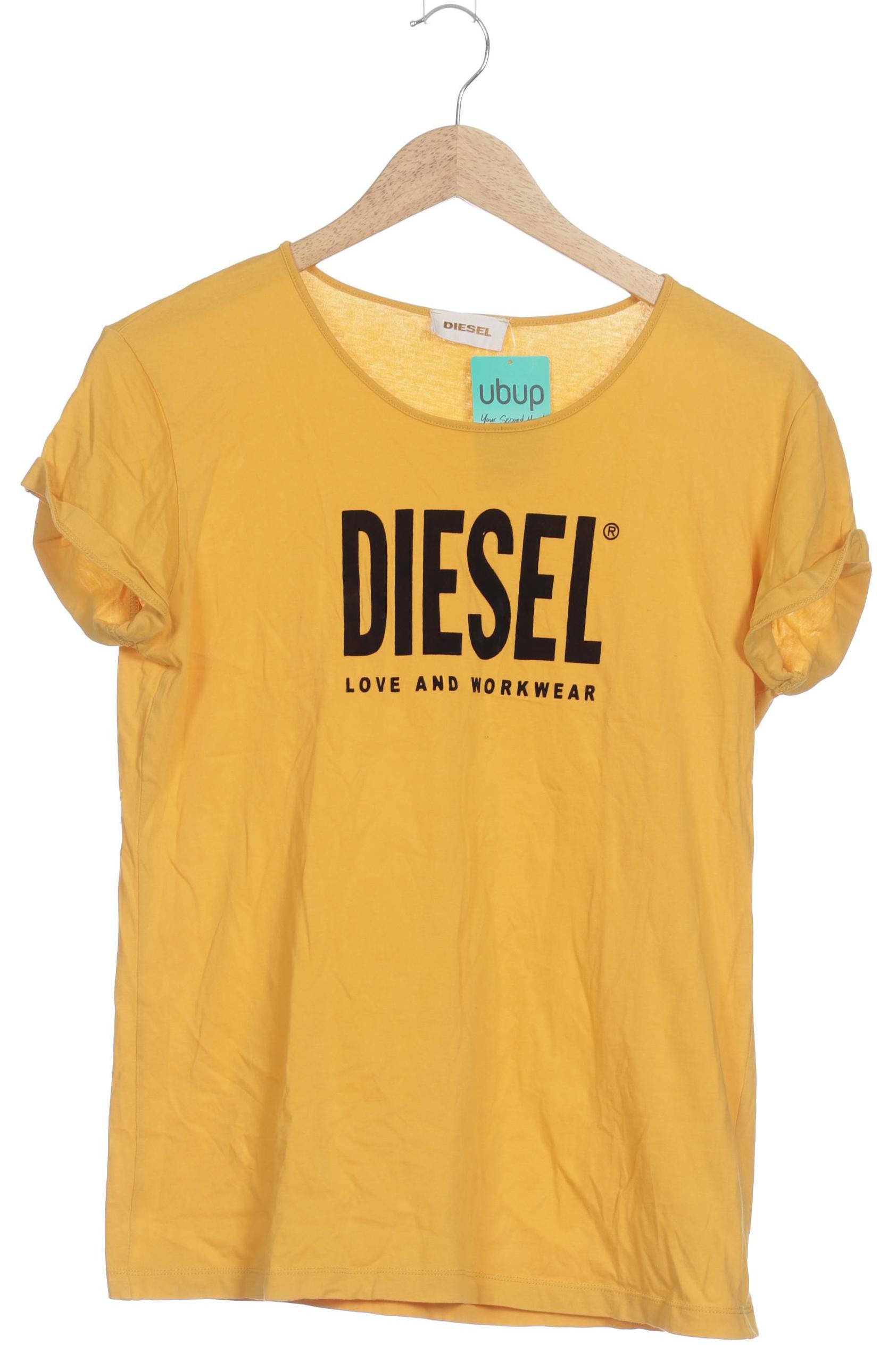 

Diesel Damen T-Shirt, gelb, Gr.