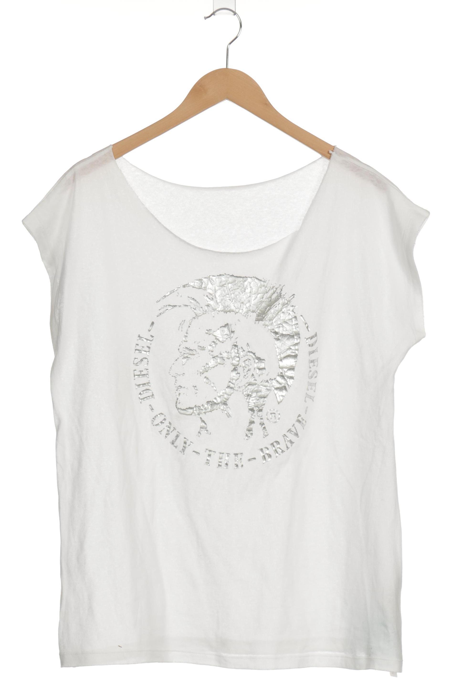 

Diesel Damen T-Shirt, weiß, Gr.