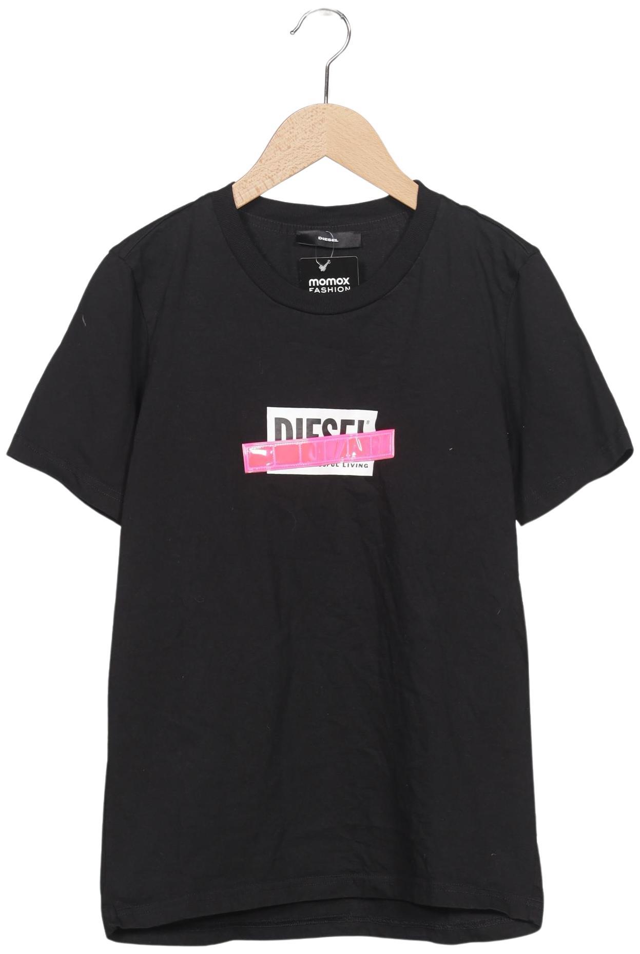 

Diesel Damen T-Shirt, schwarz, Gr. 34