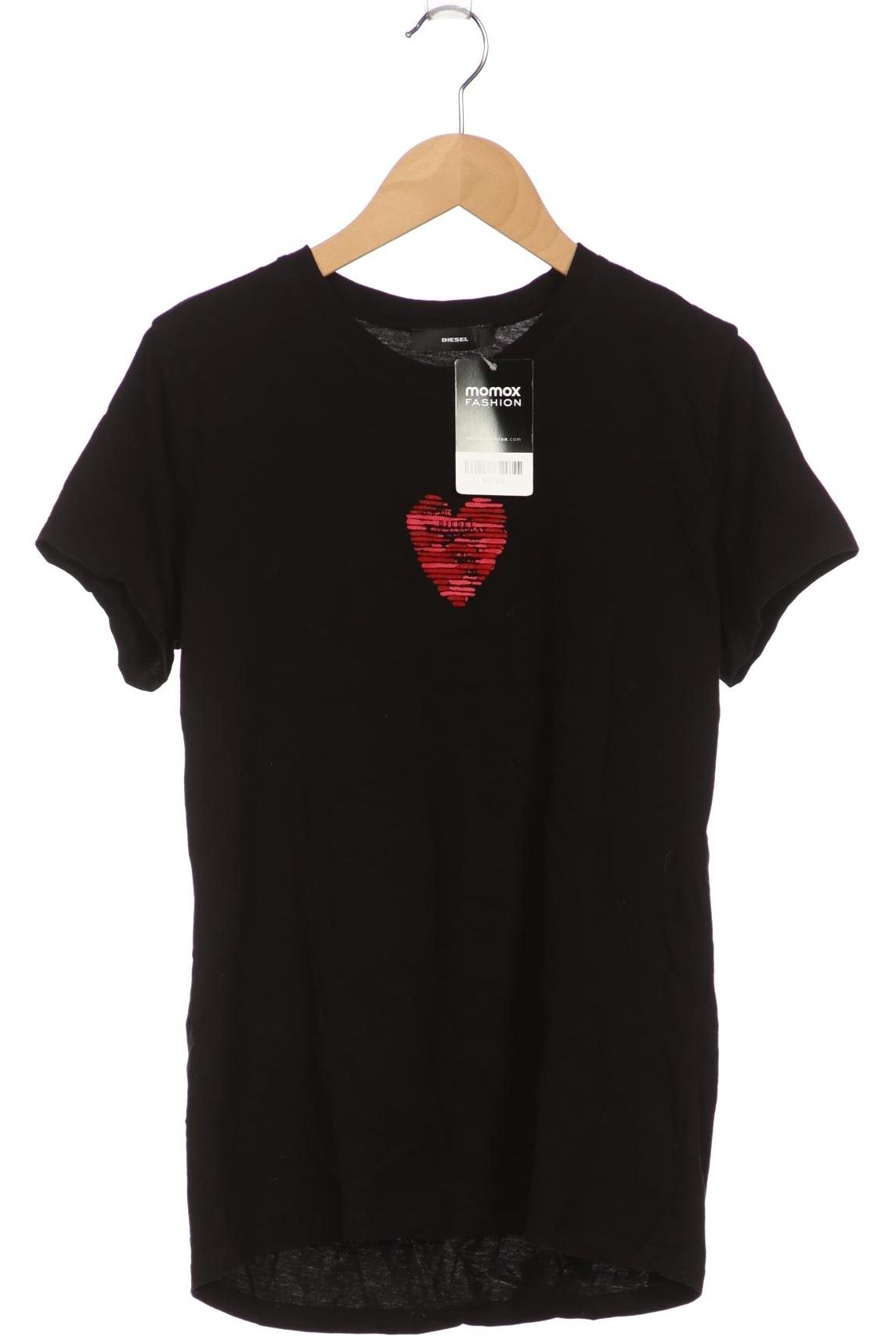 

Diesel Damen T-Shirt, schwarz, Gr. 42