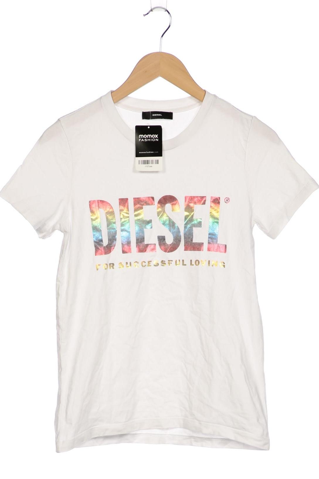 

Diesel Damen T-Shirt, weiß, Gr. 36