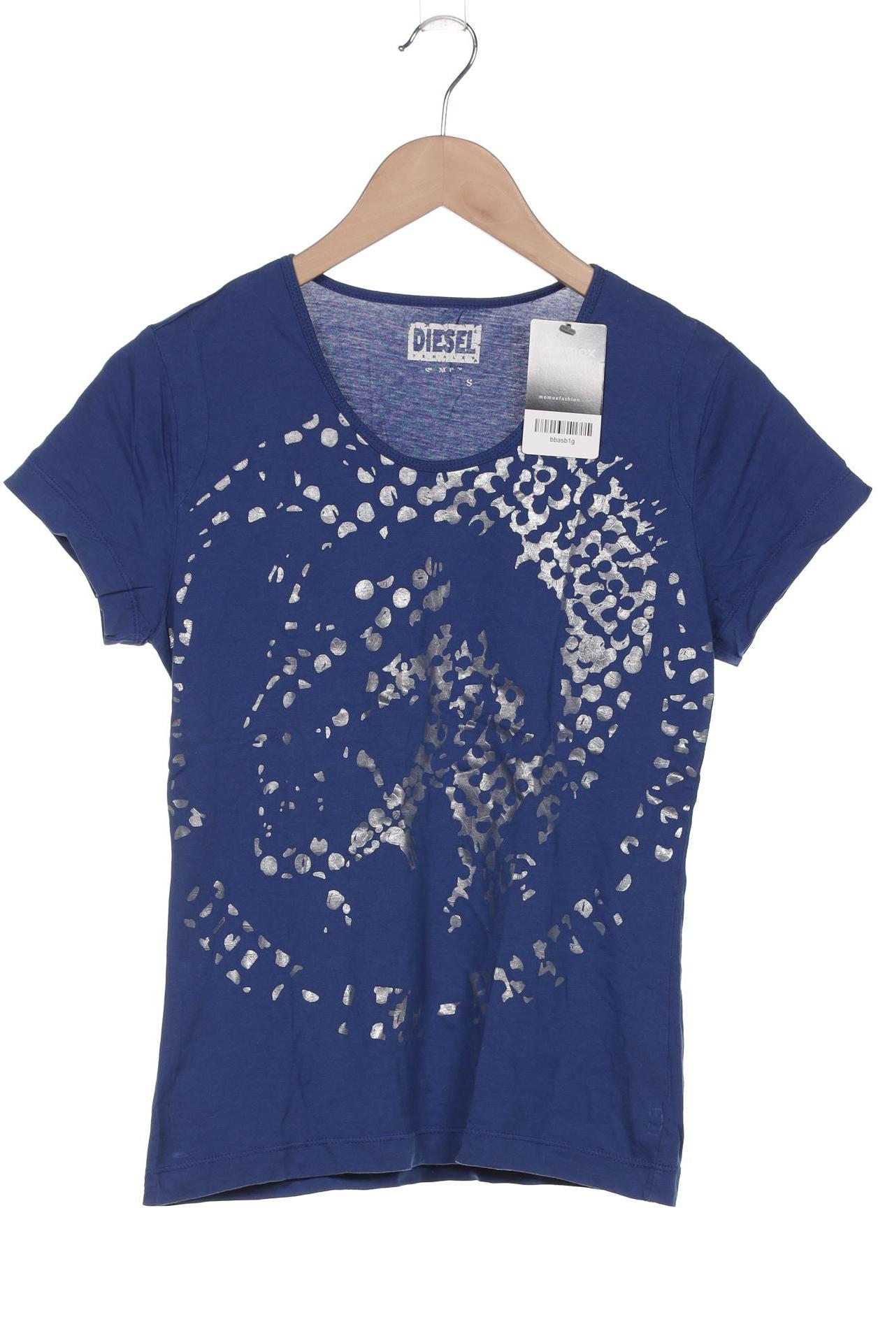 

Diesel Damen T-Shirt, blau, Gr. 36