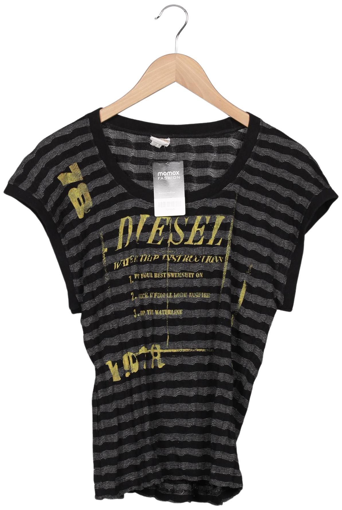 

Diesel Damen T-Shirt, schwarz, Gr. 38