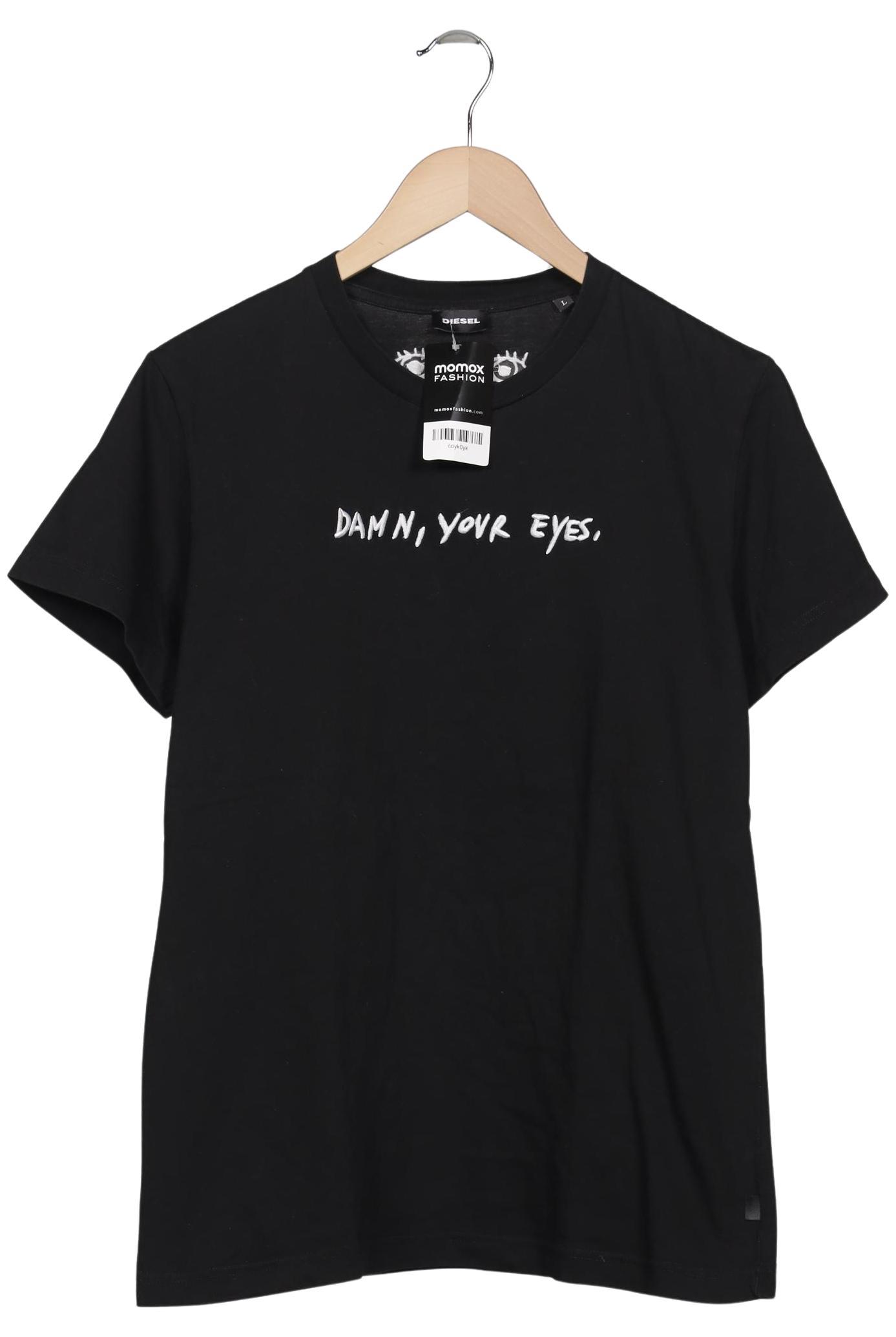 

Diesel Damen T-Shirt, schwarz, Gr. 42