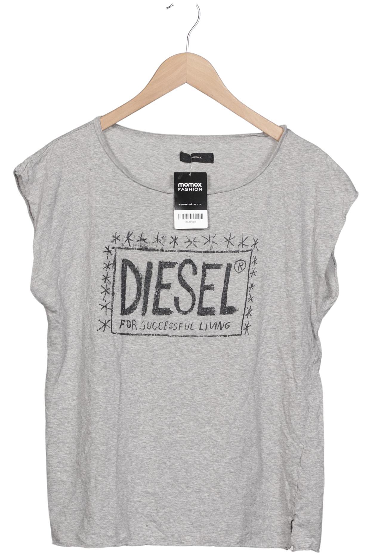 

Diesel Damen T-Shirt, grau, Gr. 38