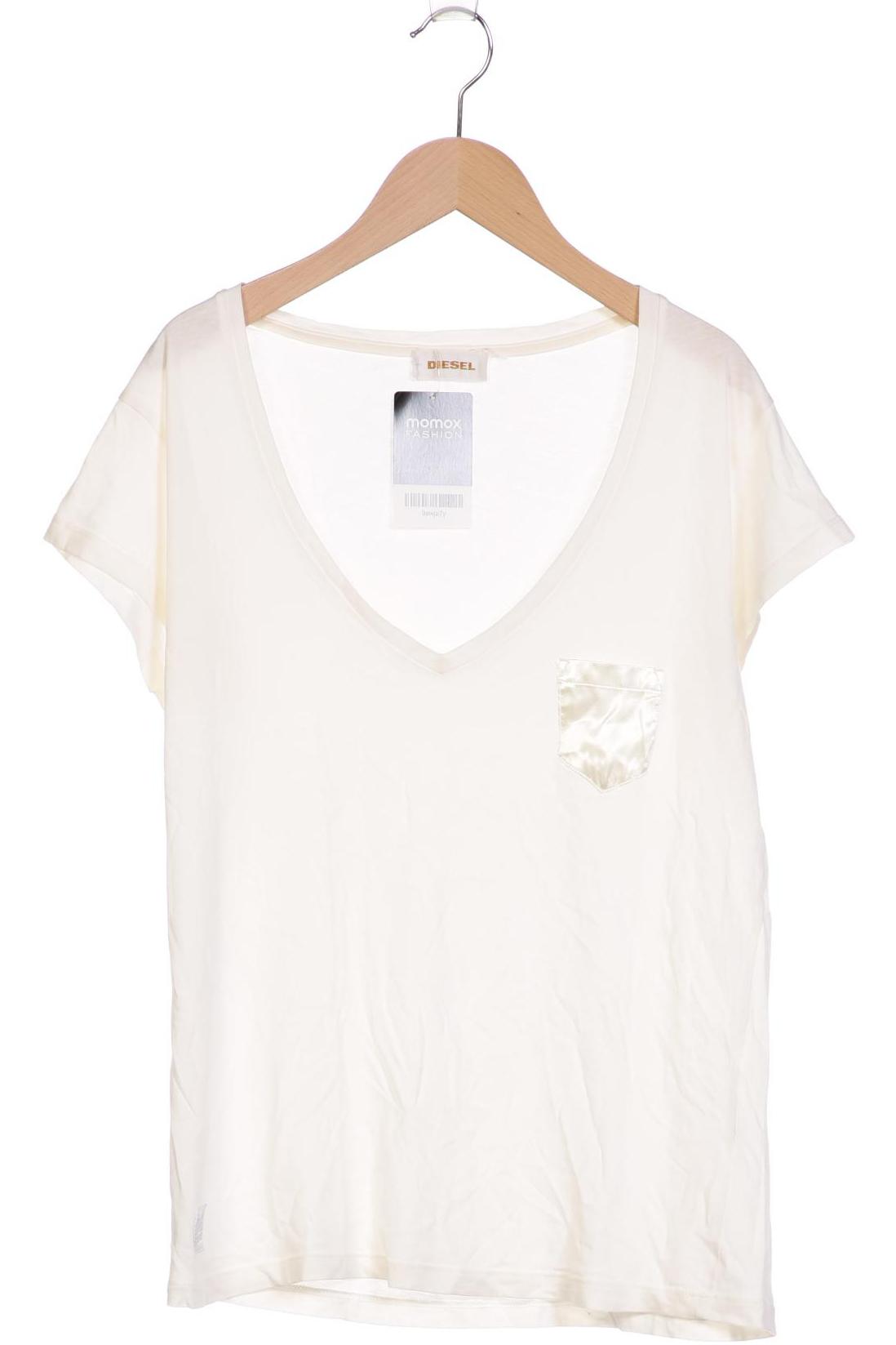 

Diesel Damen T-Shirt, cremeweiß, Gr. 42