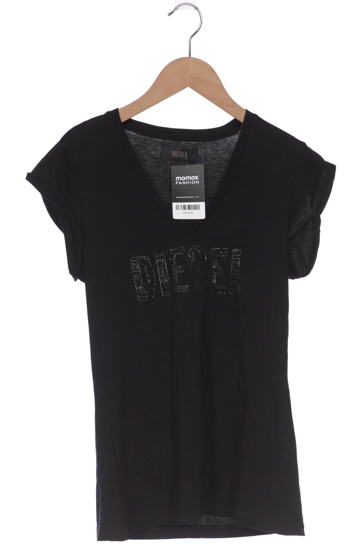 

Diesel Damen T-Shirt, schwarz, Gr. 34