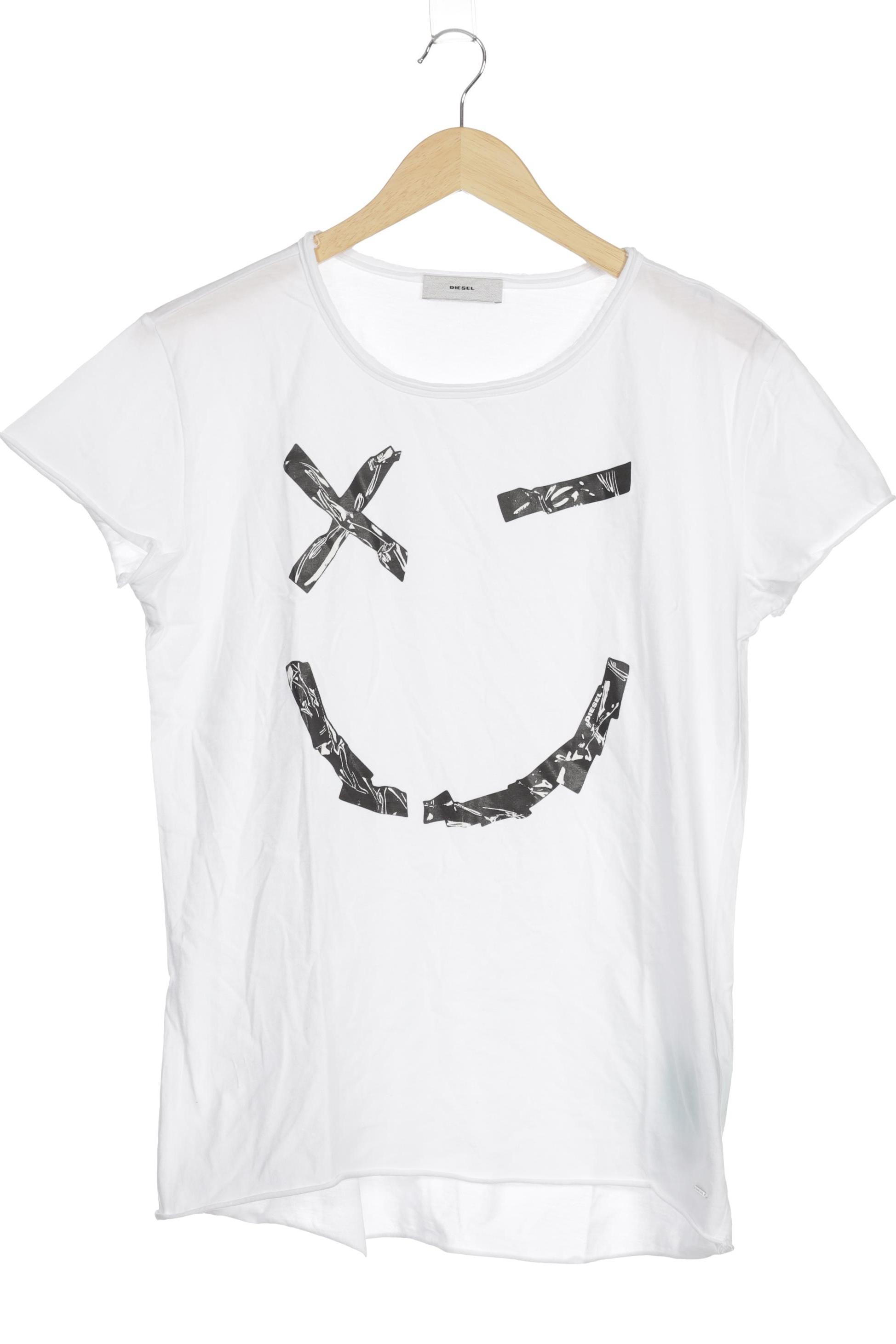 

Diesel Damen T-Shirt, weiß, Gr. 44