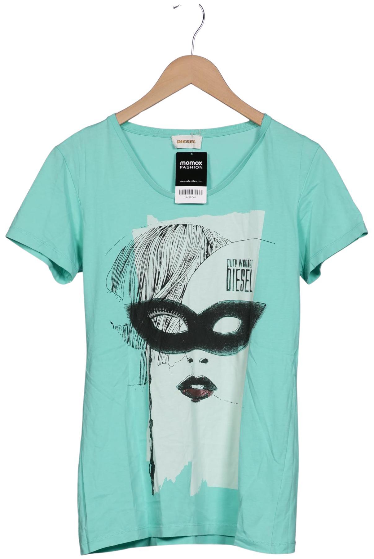

Diesel Damen T-Shirt, türkis, Gr. 42