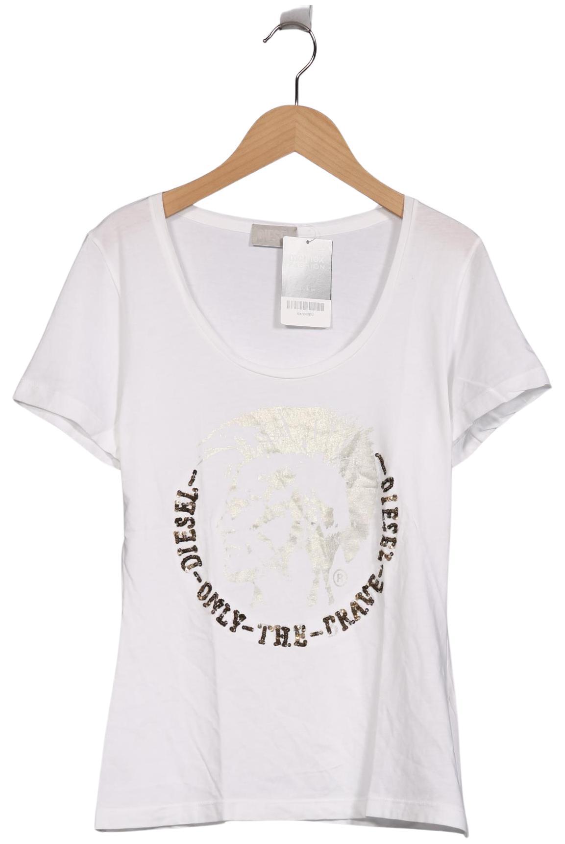 

Diesel Damen T-Shirt, weiß, Gr. 36