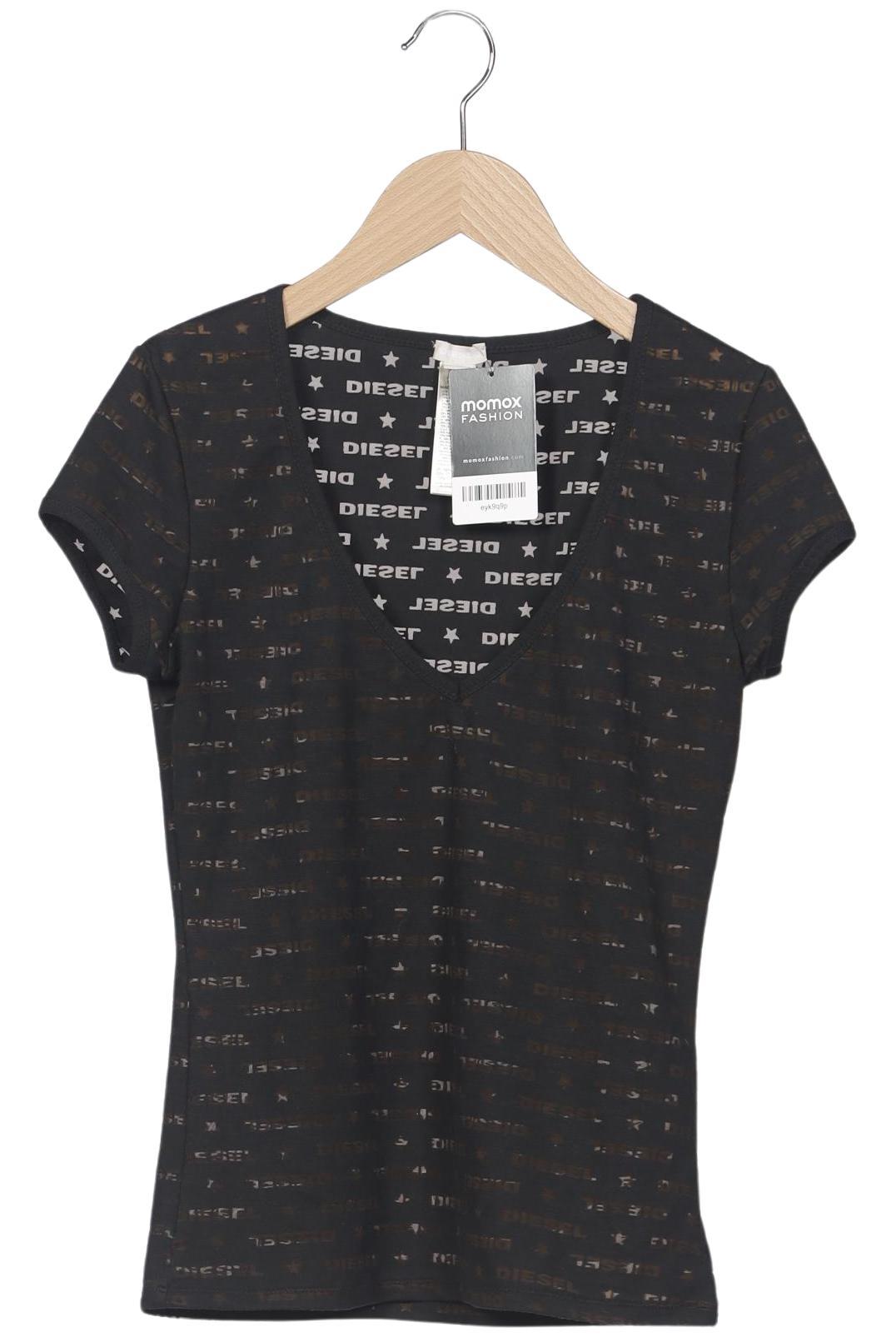 

Diesel Damen T-Shirt, schwarz, Gr. 34