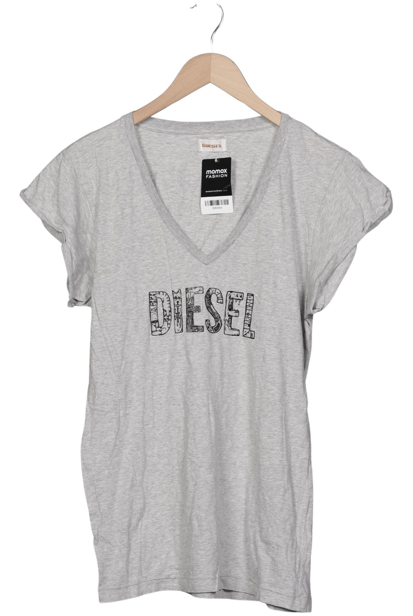 

Diesel Damen T-Shirt, grau, Gr. 38