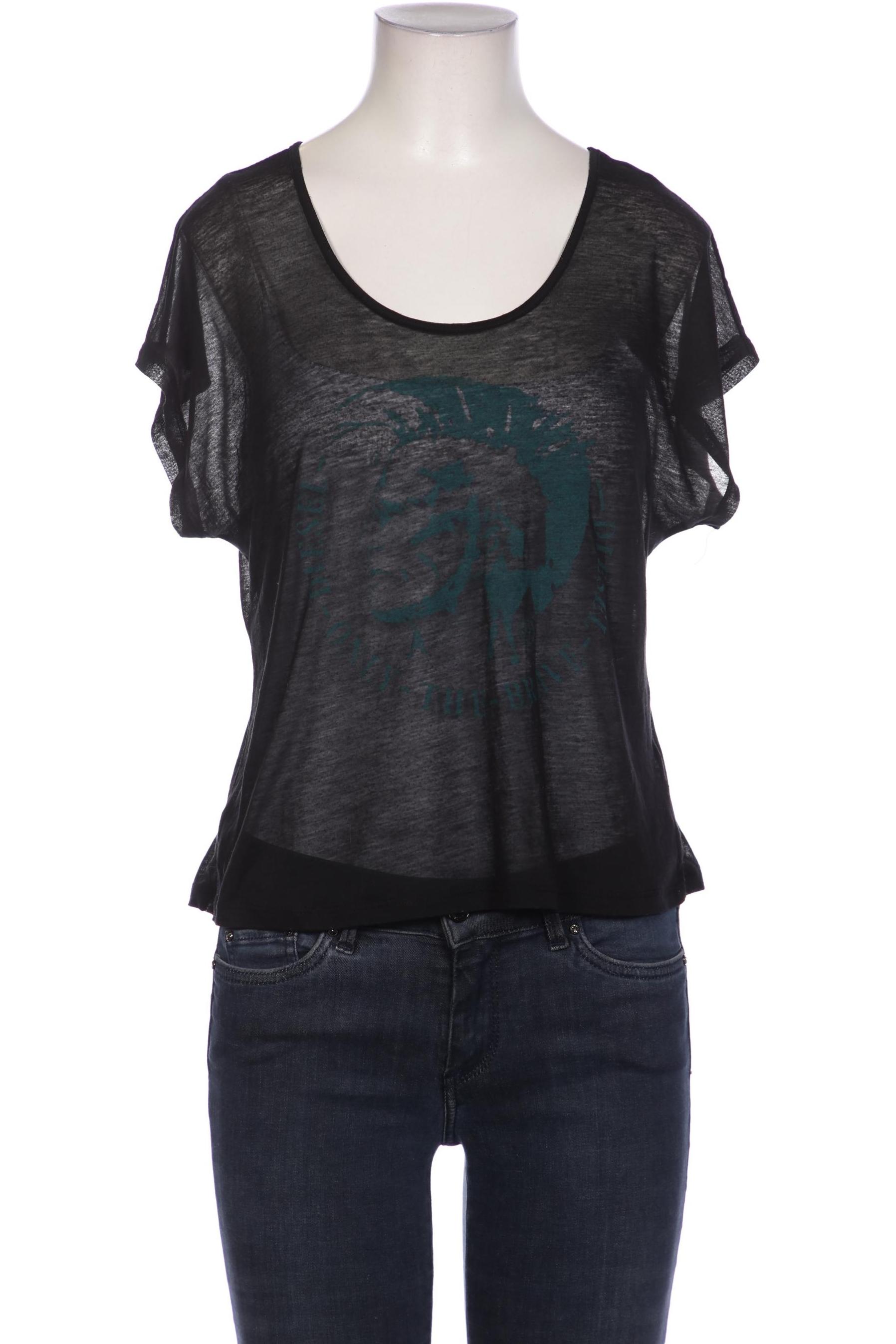 

Diesel Damen T-Shirt, schwarz, Gr. 34