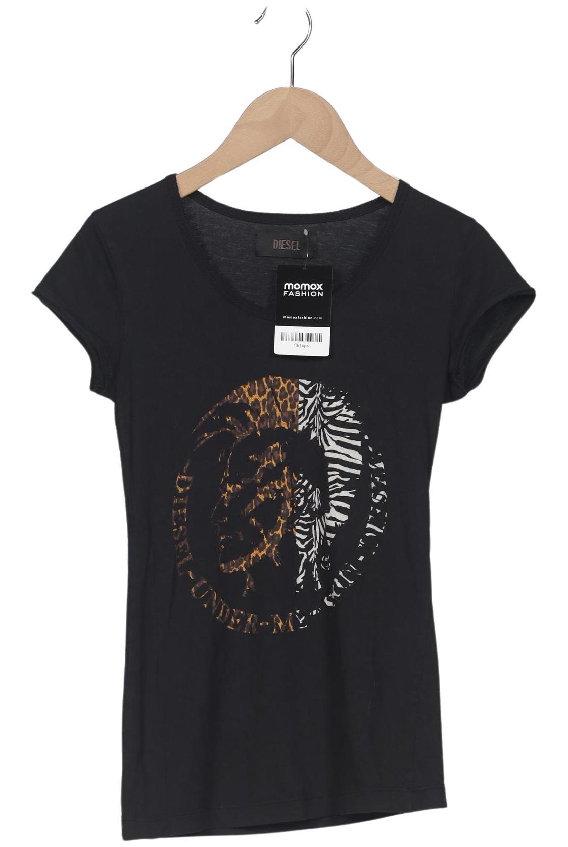 

Diesel Damen T-Shirt, schwarz, Gr. 32