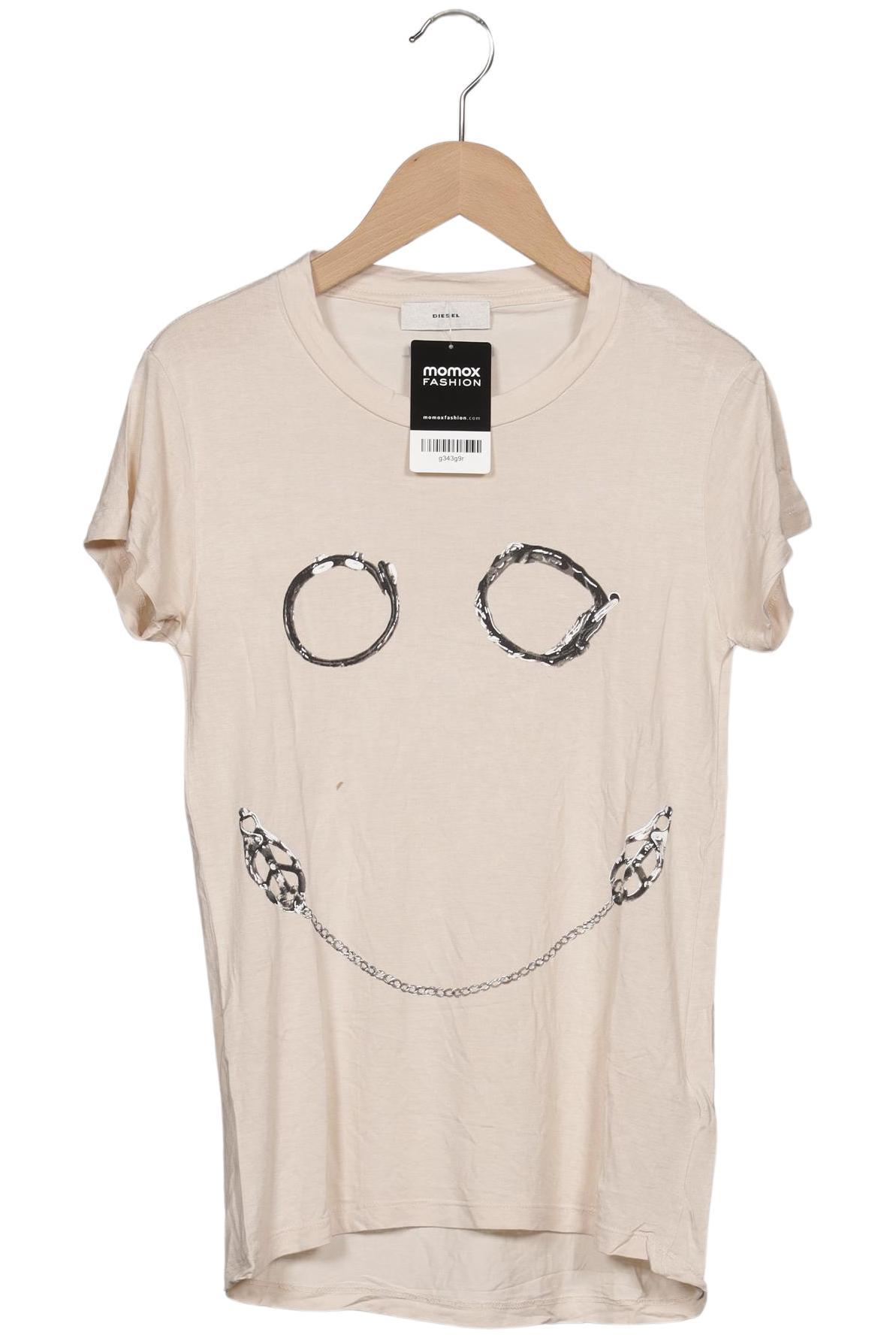 

Diesel Damen T-Shirt, beige, Gr. 34
