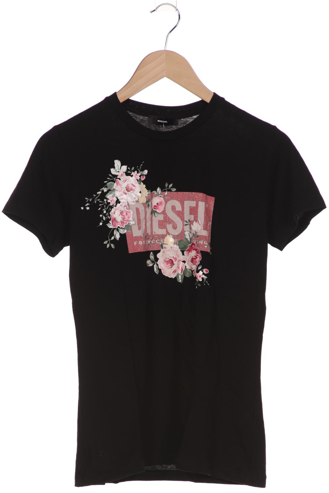 

Diesel Damen T-Shirt, schwarz, Gr. 34
