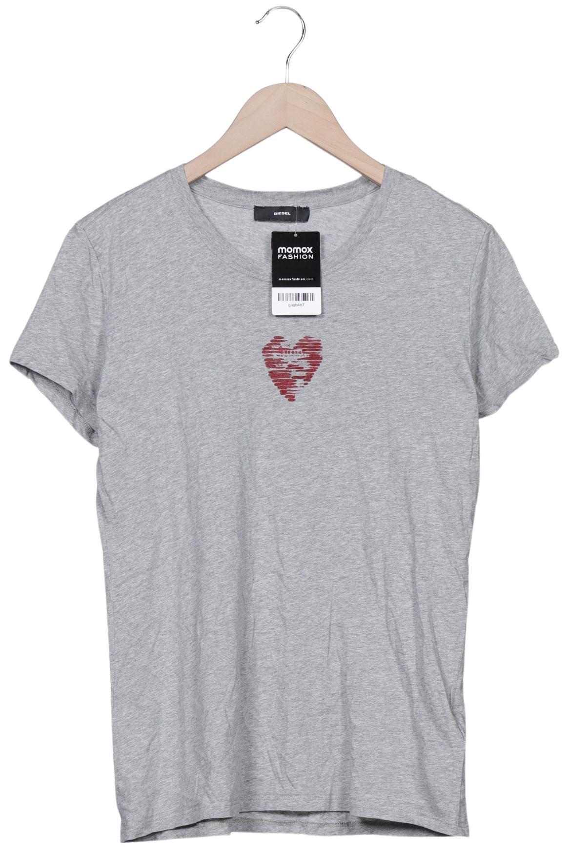 

Diesel Damen T-Shirt, grau, Gr. 42