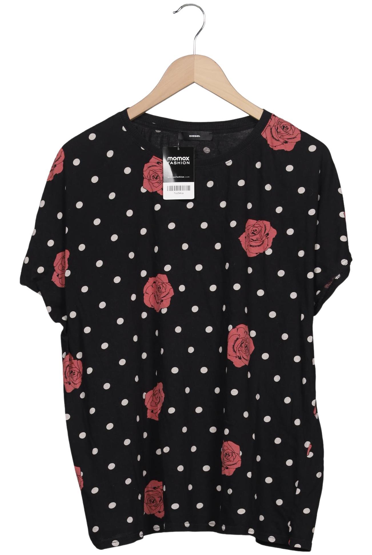 

Diesel Damen T-Shirt, schwarz, Gr. 38