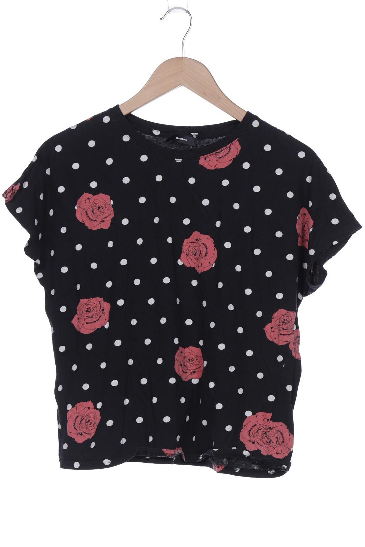 

Diesel Damen T-Shirt, schwarz, Gr. 36