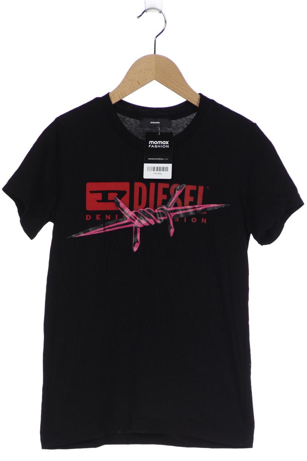 

Diesel Damen T-Shirt, schwarz, Gr. 34