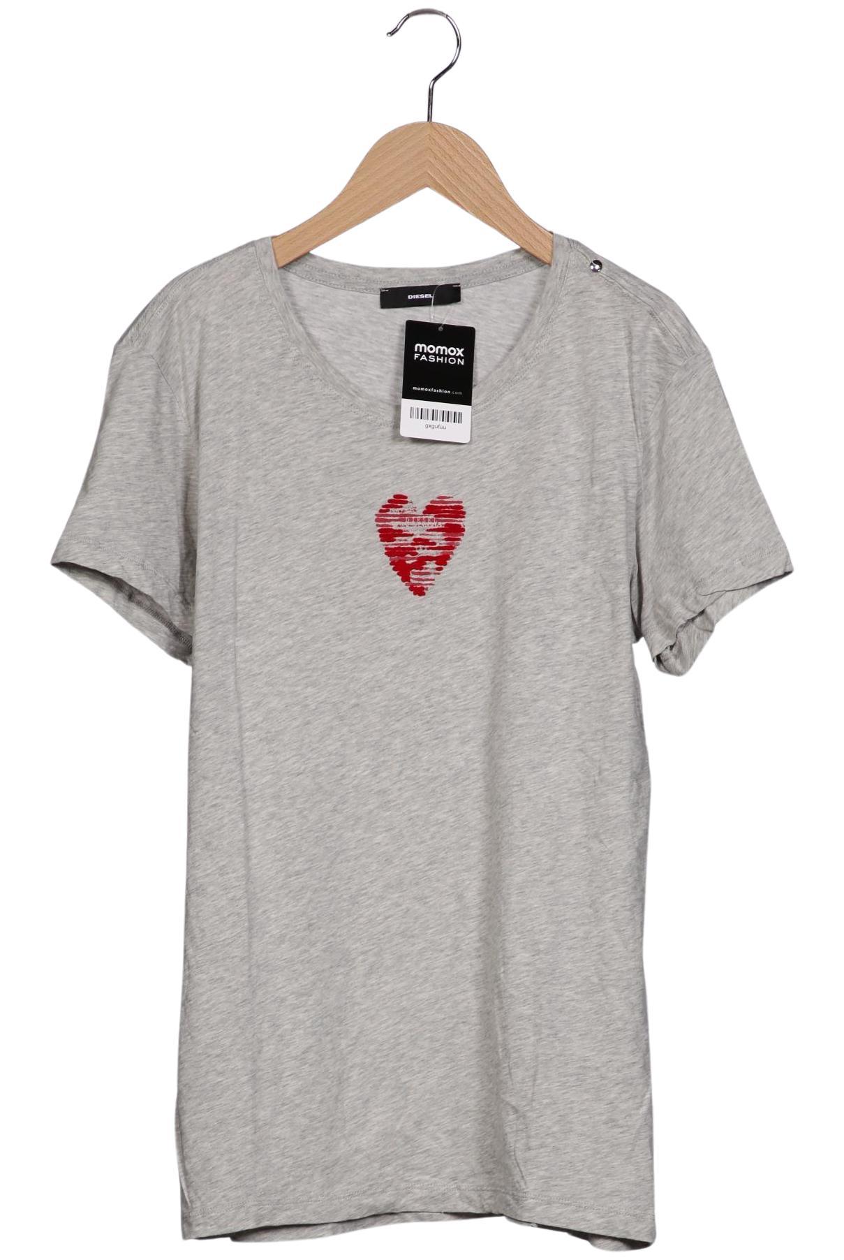 

Diesel Damen T-Shirt, grau, Gr. 42