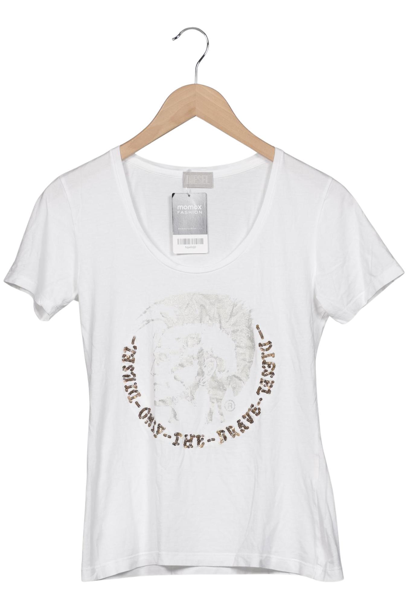 

Diesel Damen T-Shirt, weiß, Gr. 38
