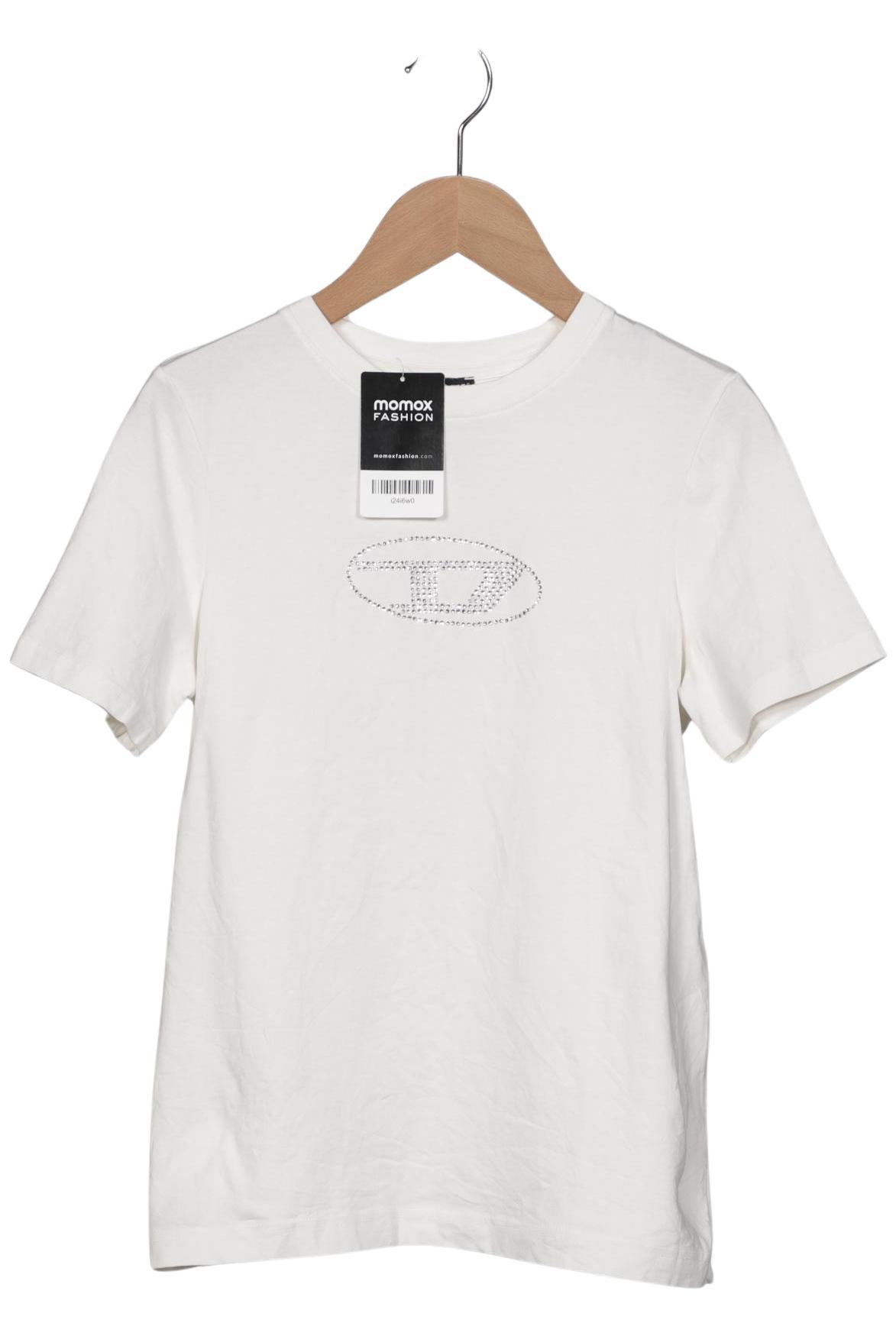 

Diesel Damen T-Shirt, weiß, Gr. 34