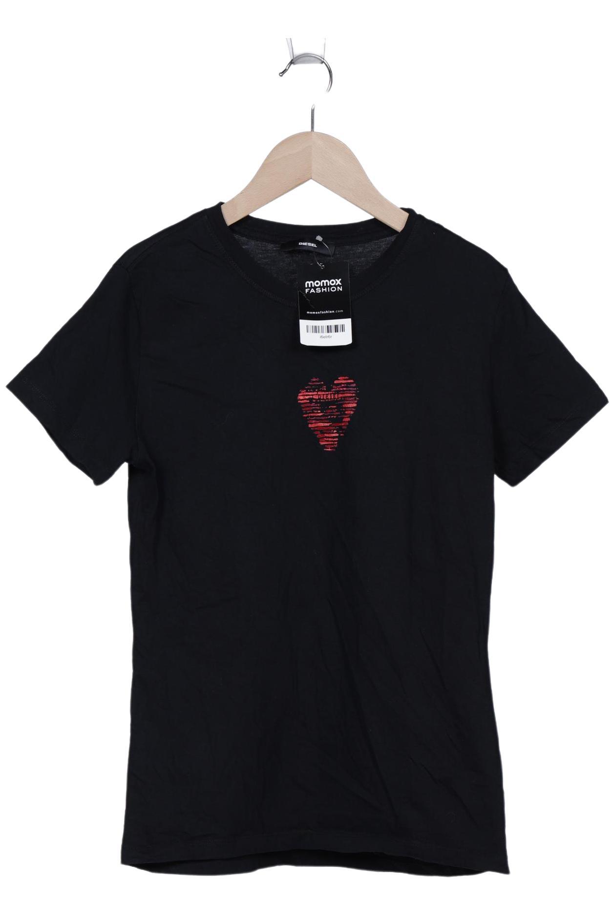 

Diesel Damen T-Shirt, schwarz, Gr. 34