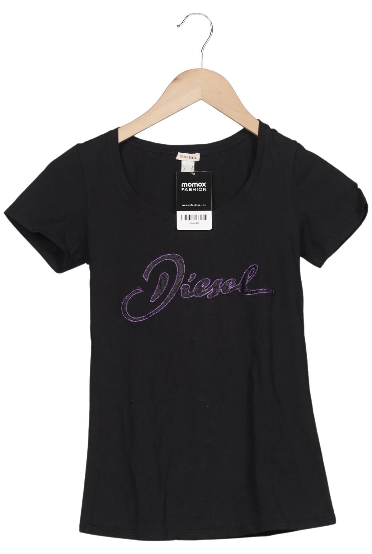 

Diesel Damen T-Shirt, schwarz, Gr. 36