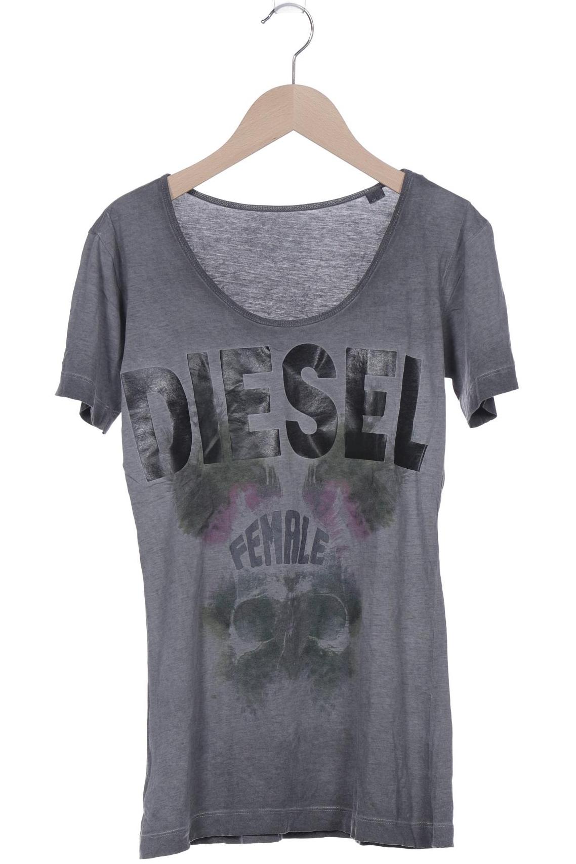 

Diesel Damen T-Shirt, grau, Gr. 36