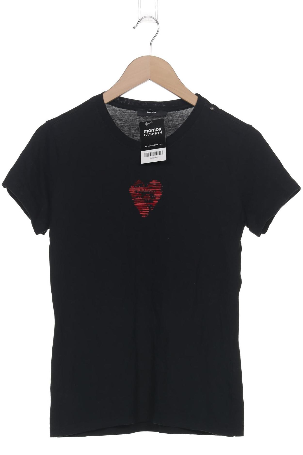 

Diesel Damen T-Shirt, schwarz, Gr. 36