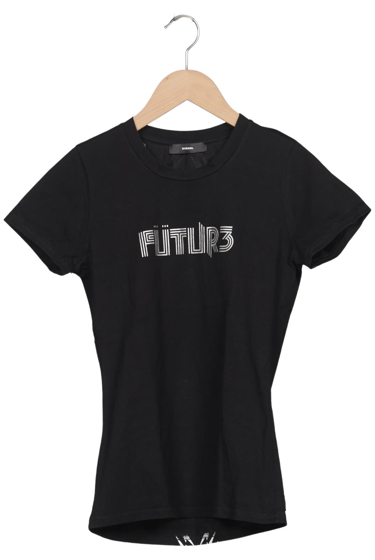 

Diesel Damen T-Shirt, schwarz, Gr. 36
