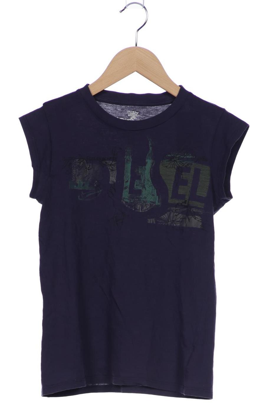 

Diesel Damen T-Shirt, marineblau, Gr. 36