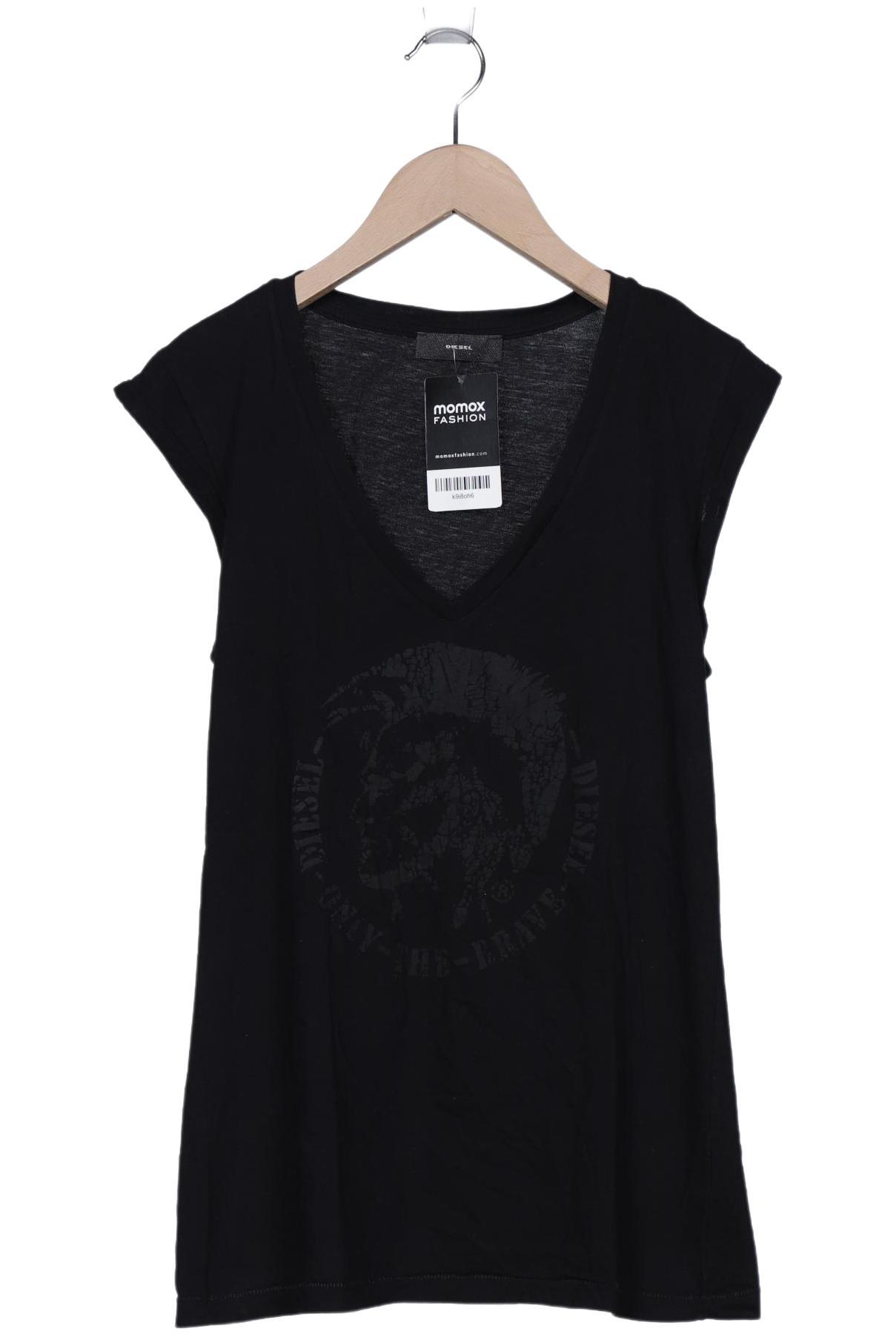 

Diesel Damen T-Shirt, schwarz, Gr. 38