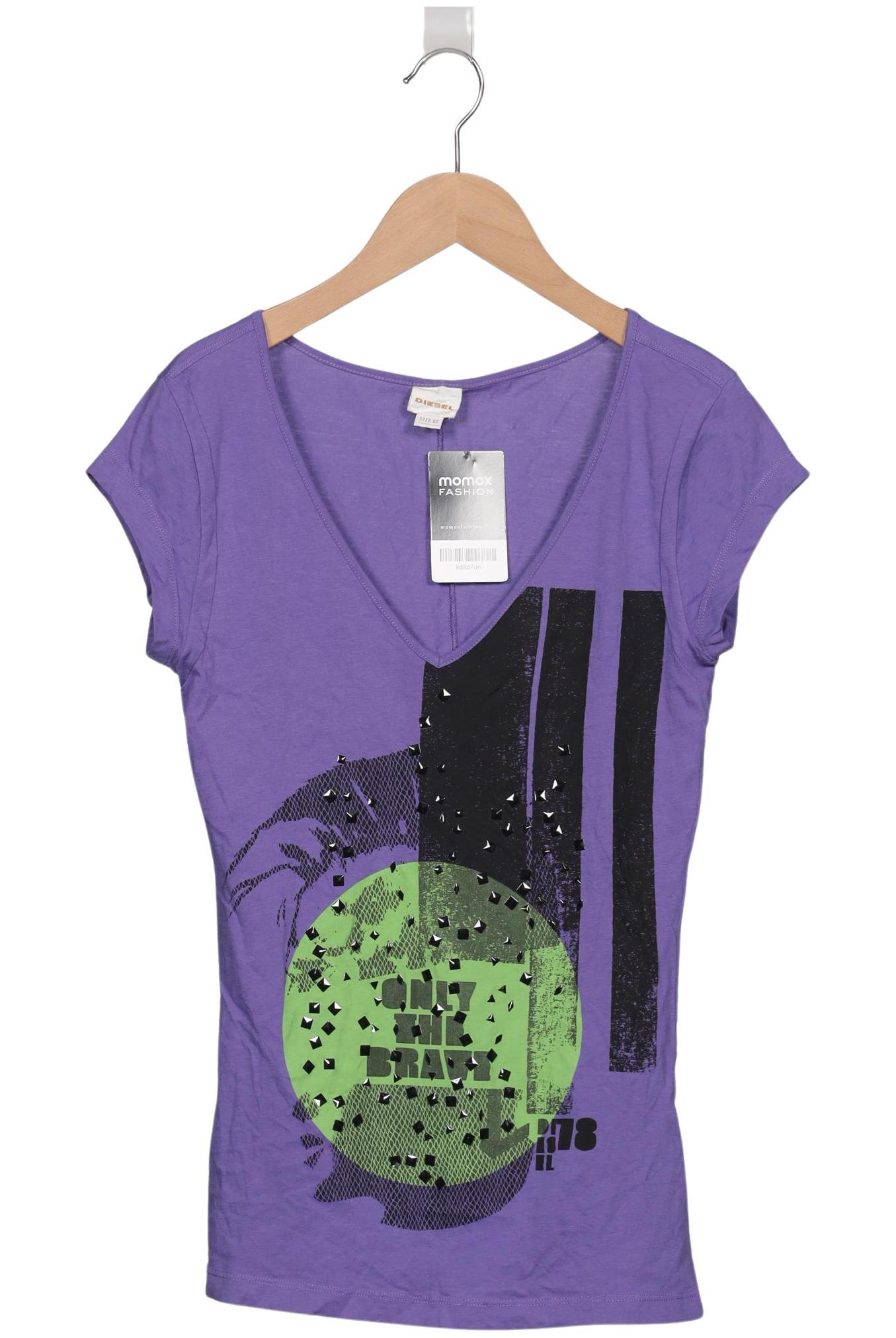 

Diesel Damen T-Shirt, flieder, Gr. 34