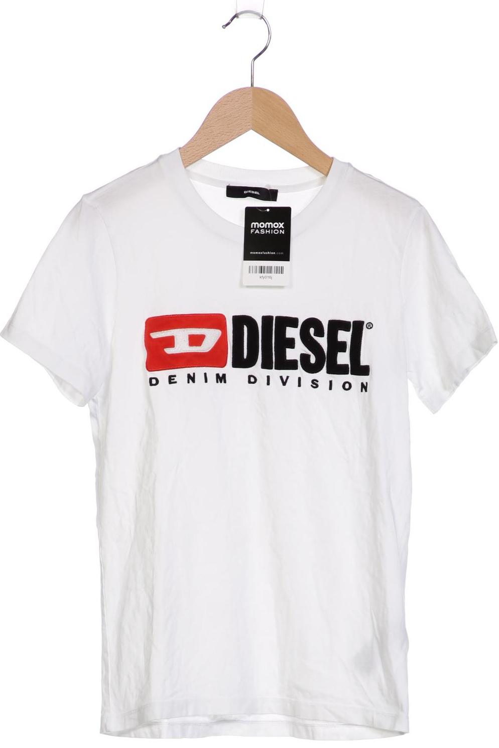 

Diesel Damen T-Shirt, weiß, Gr. 34