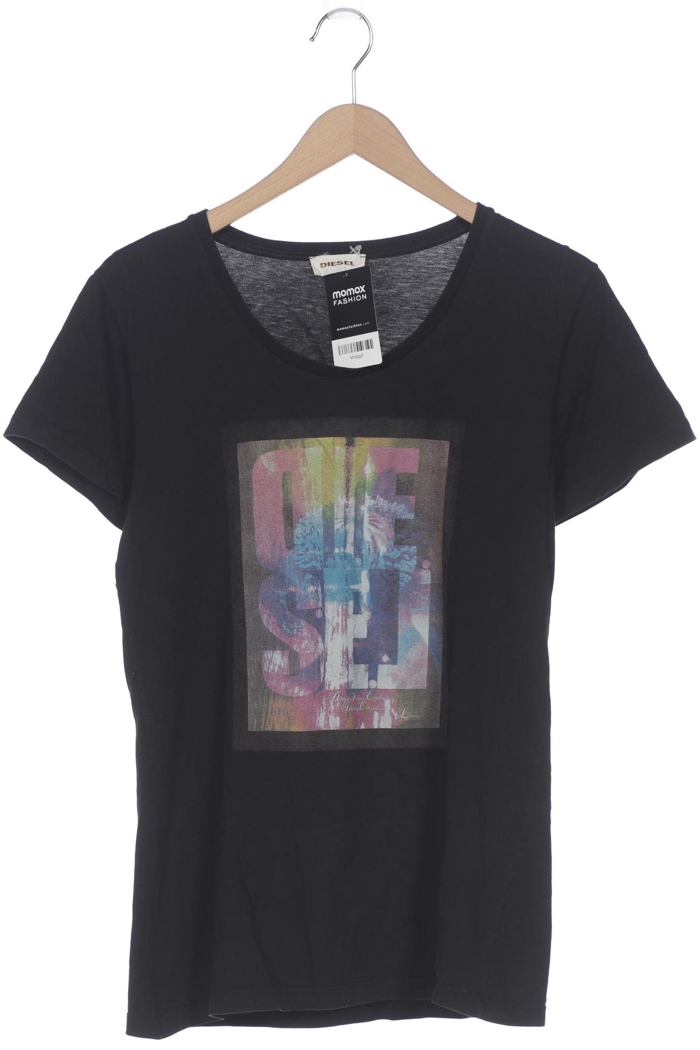 

Diesel Damen T-Shirt, schwarz, Gr. 42