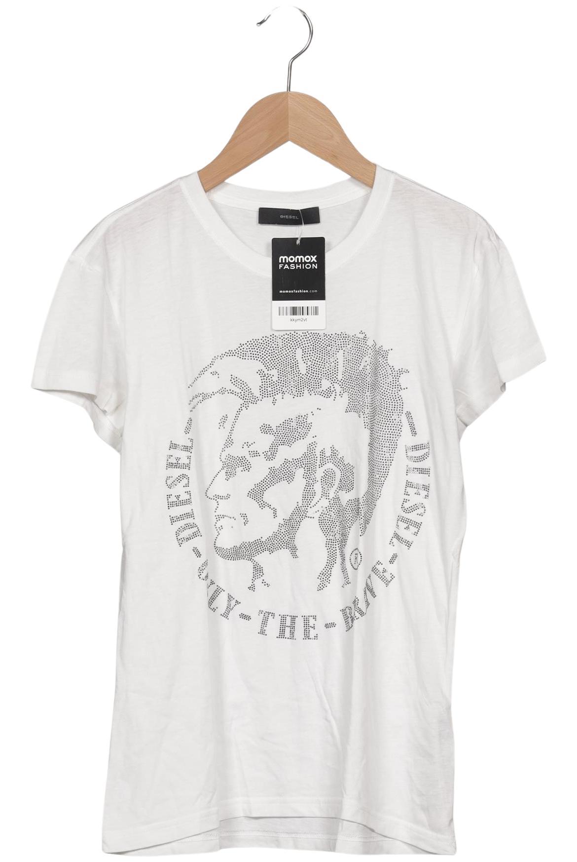 

Diesel Damen T-Shirt, weiß, Gr. 34