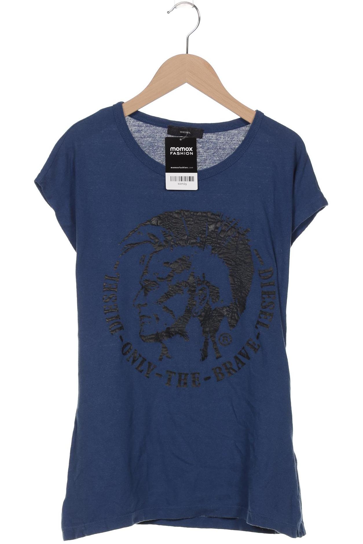 

Diesel Damen T-Shirt, marineblau, Gr. 34
