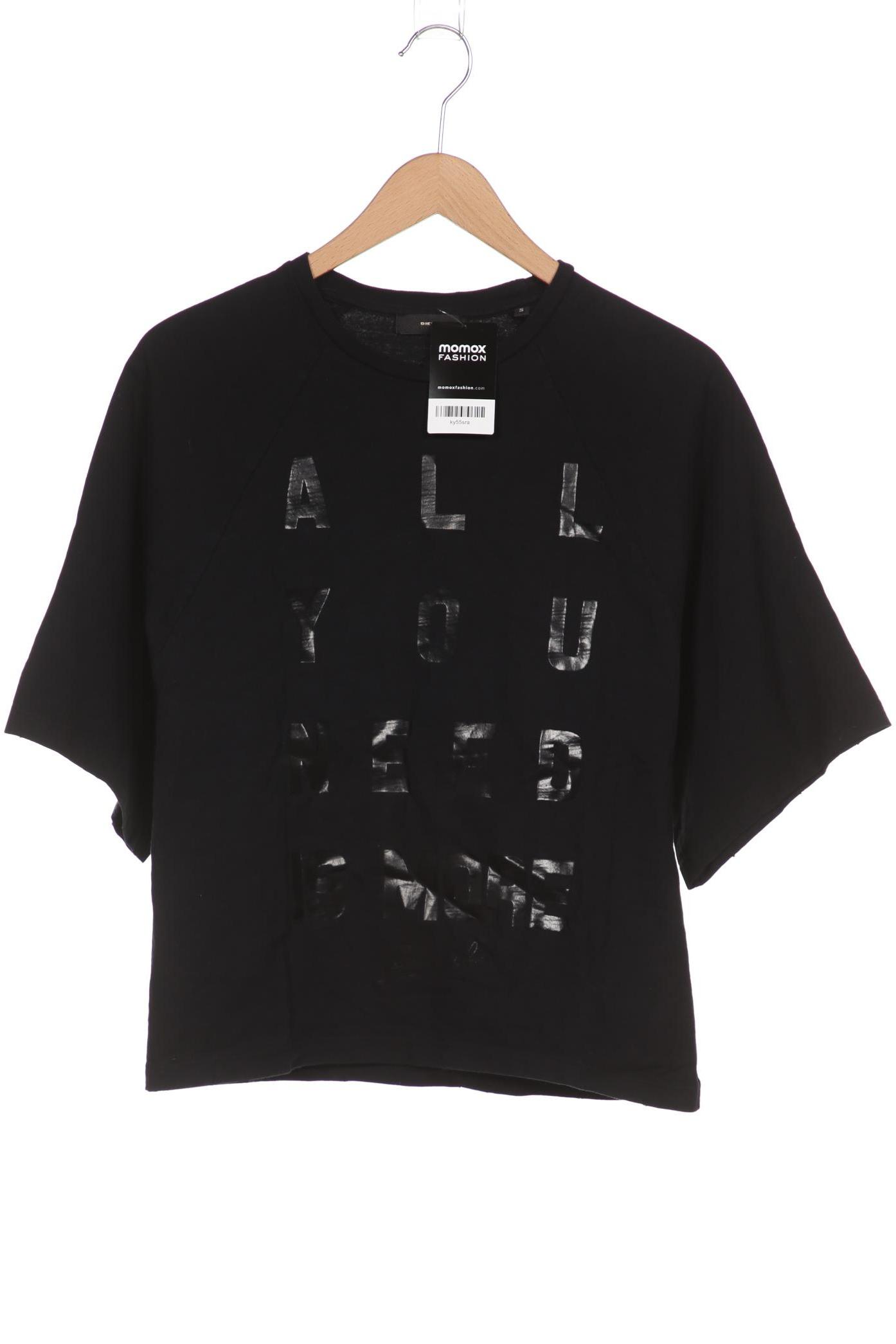 

Diesel Damen T-Shirt, schwarz, Gr. 36