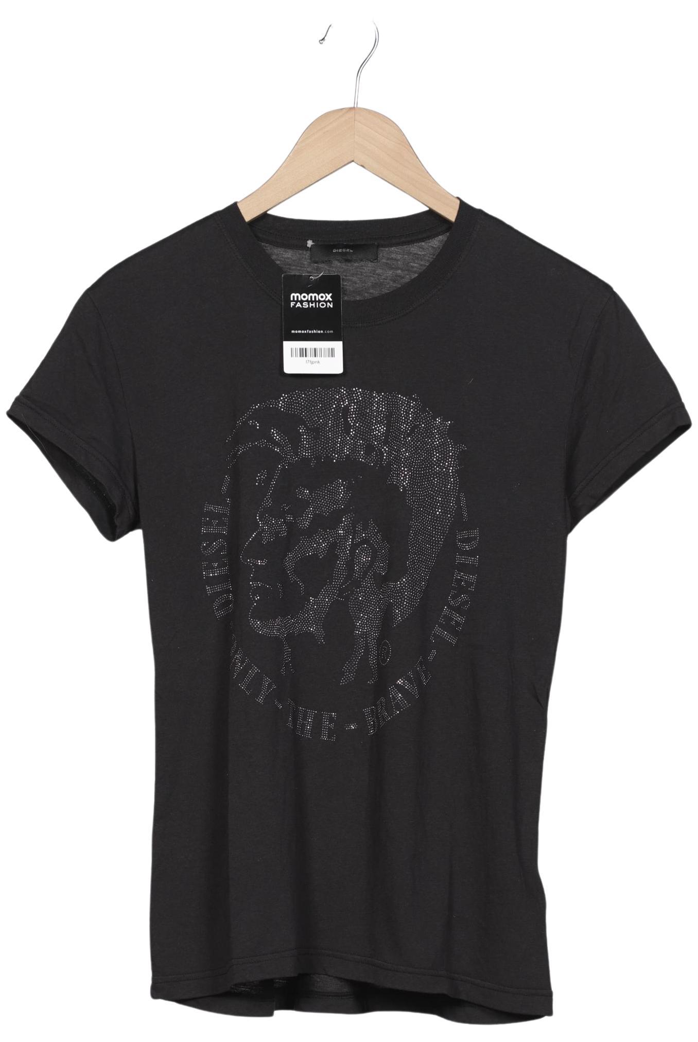 

Diesel Damen T-Shirt, schwarz, Gr. 38