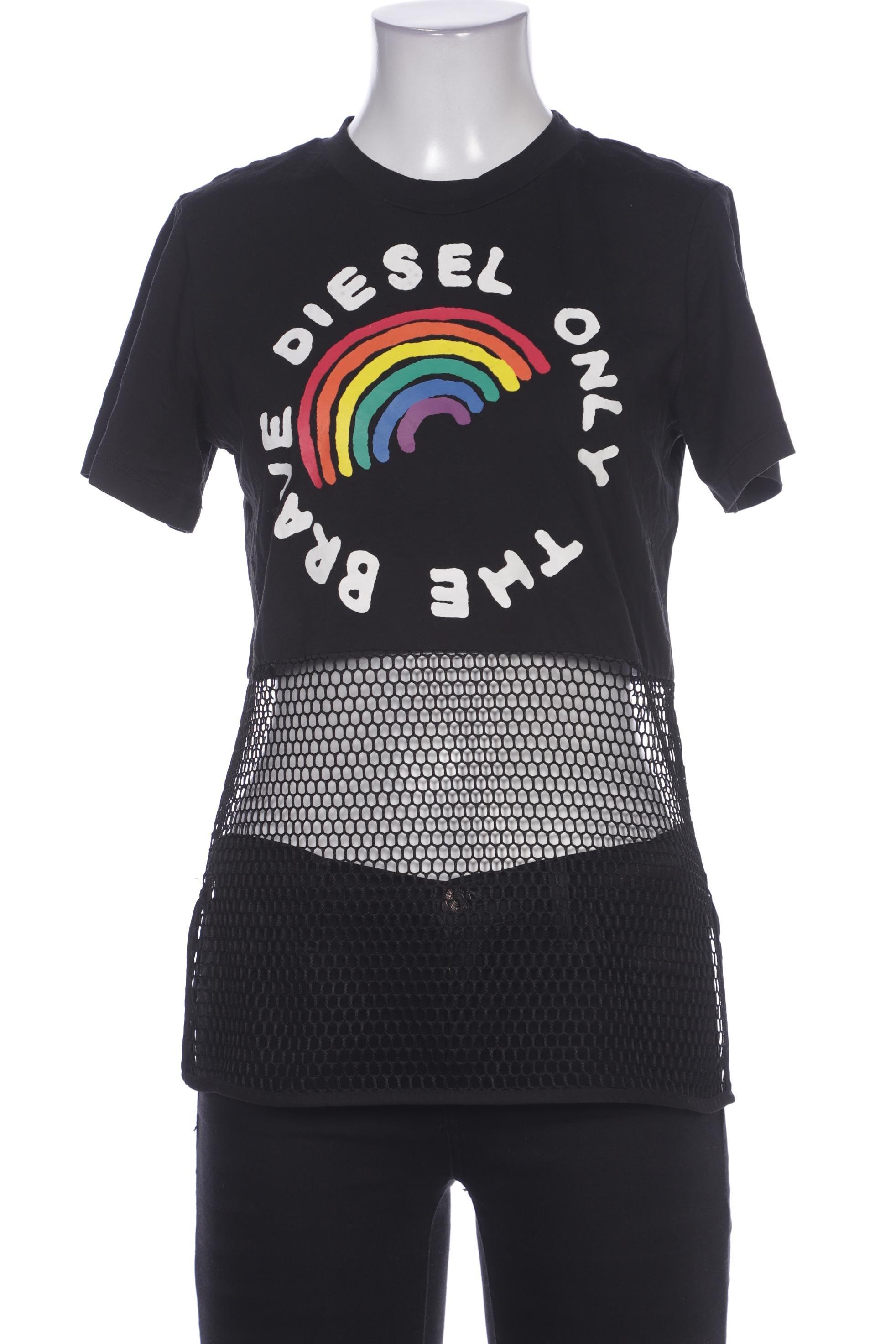 

Diesel Damen T-Shirt, schwarz, Gr. 36