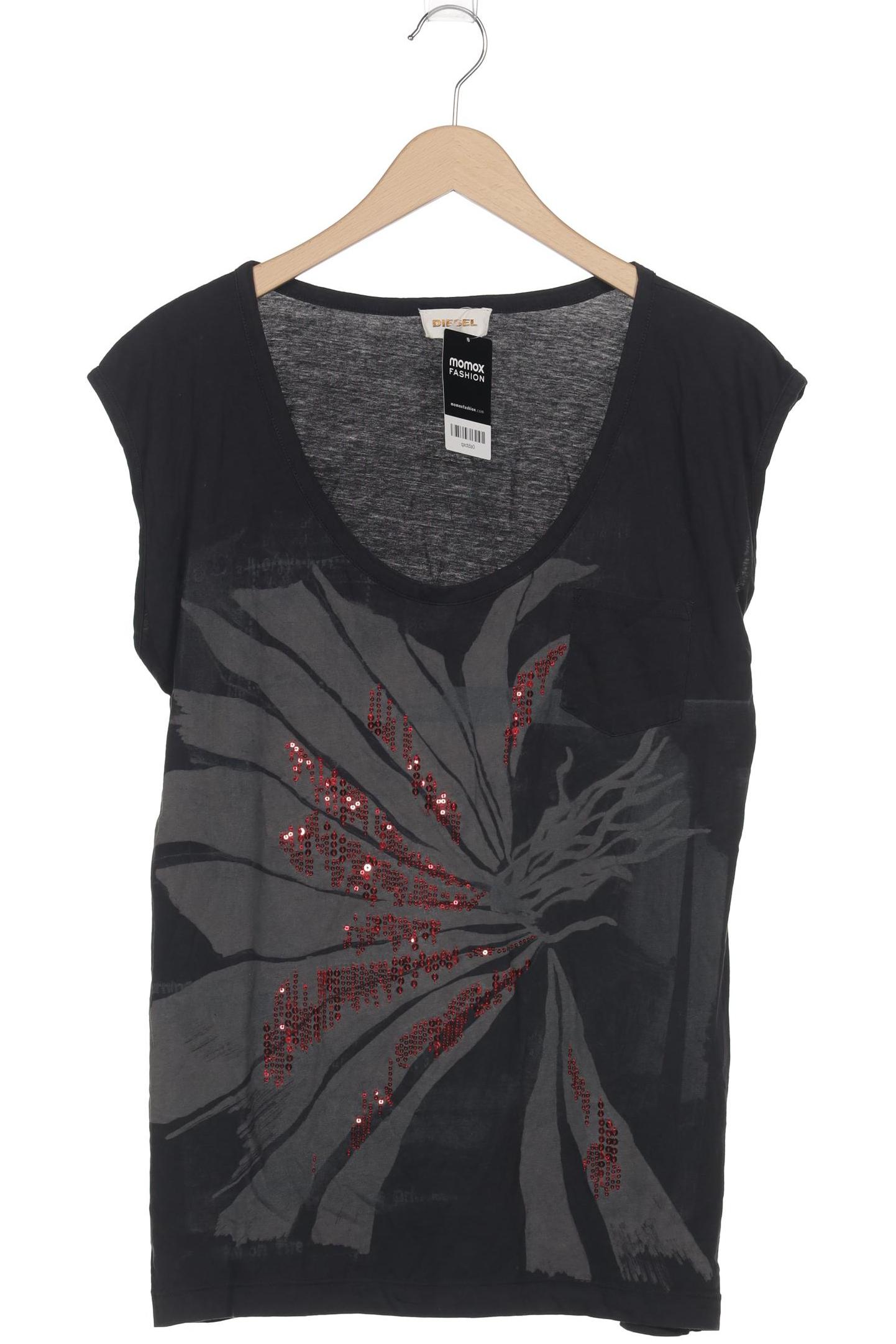 

Diesel Damen T-Shirt, grau, Gr. 38