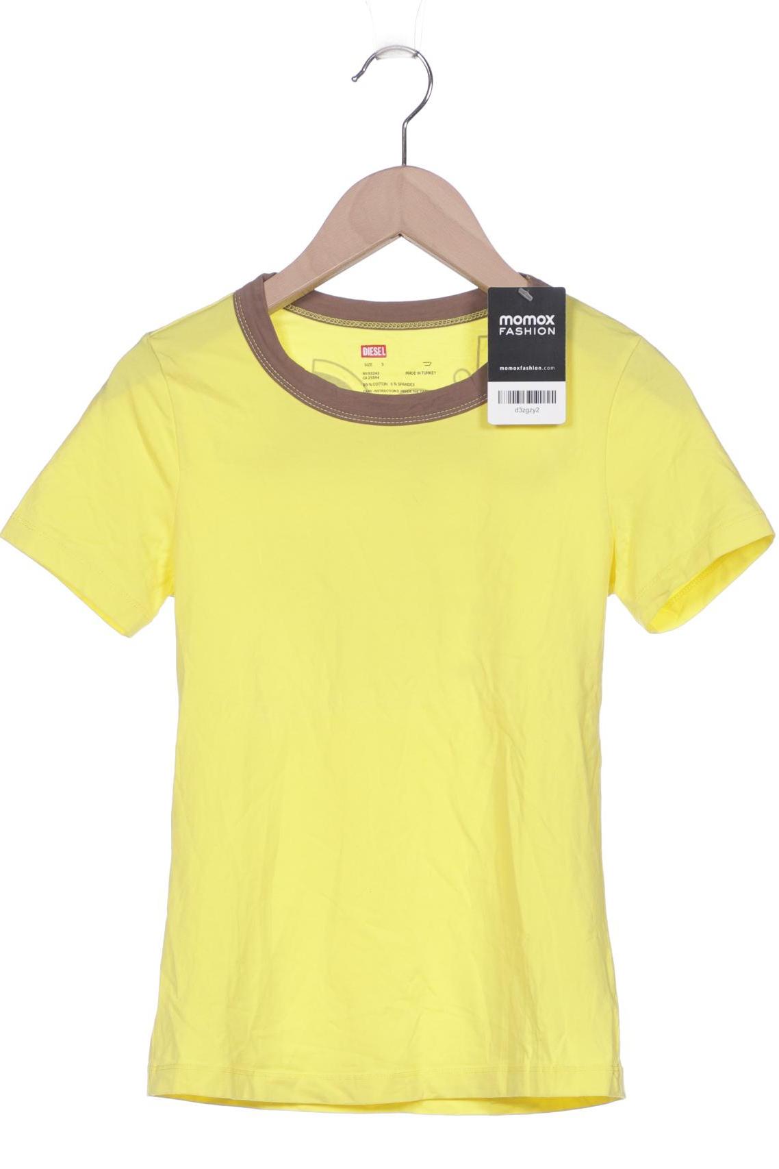 

Diesel Damen T-Shirt, gelb, Gr. 36