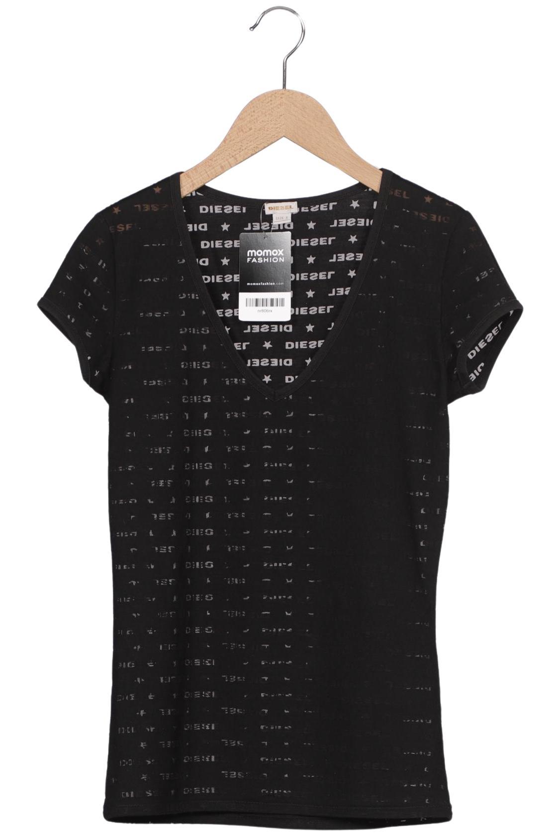 

Diesel Damen T-Shirt, schwarz, Gr. 36