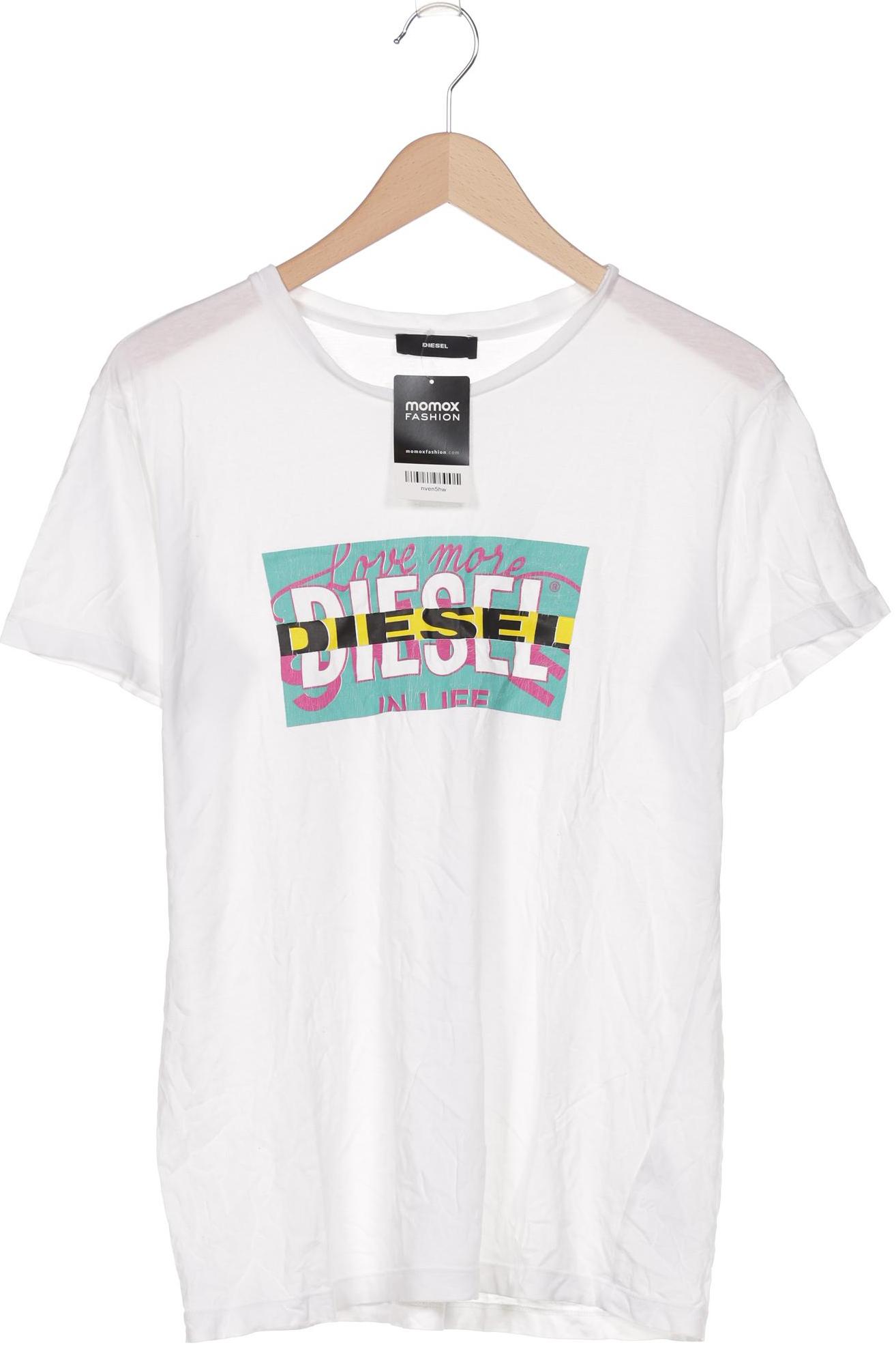 

Diesel Damen T-Shirt, weiß, Gr. 38