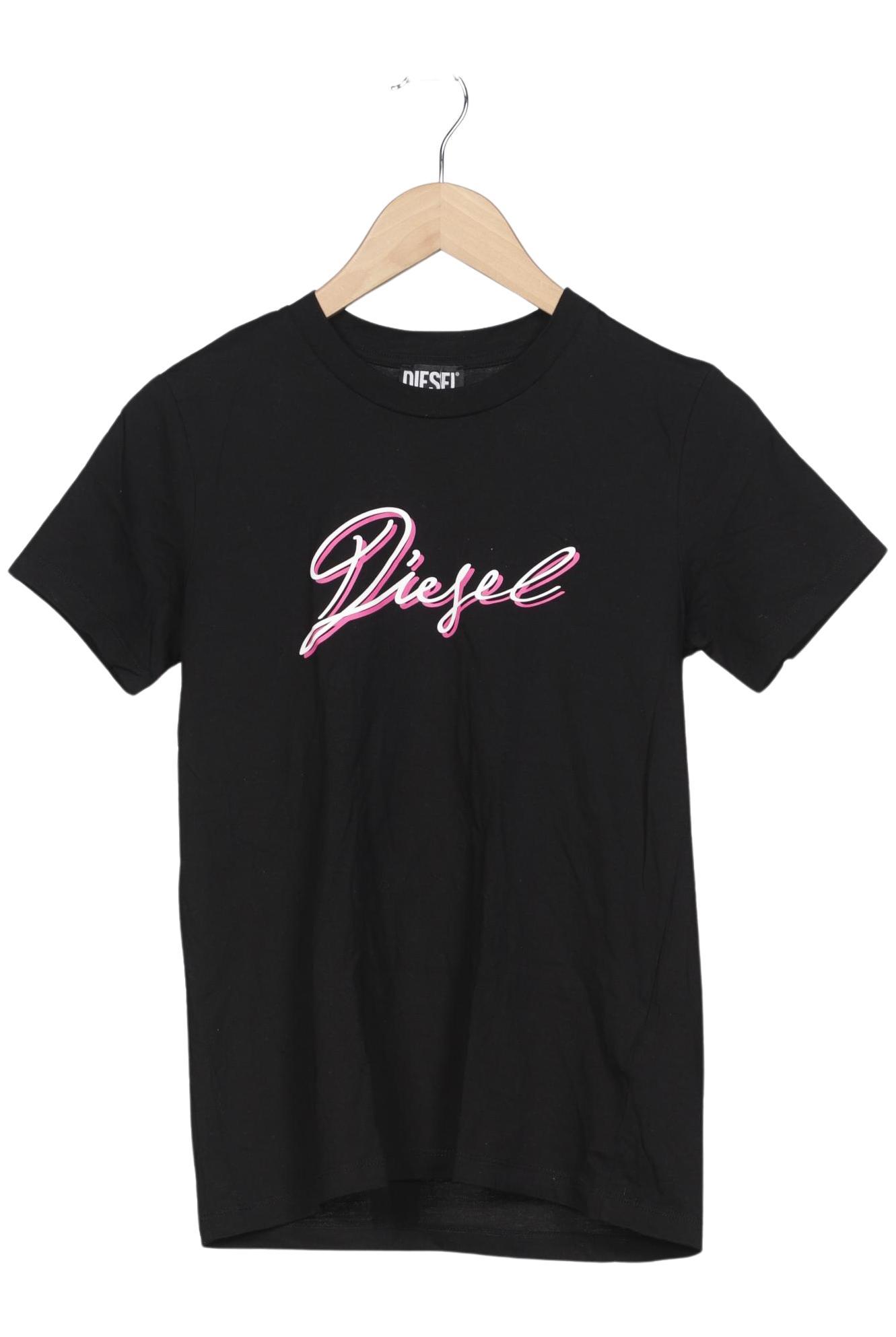 

Diesel Damen T-Shirt, schwarz, Gr. 38