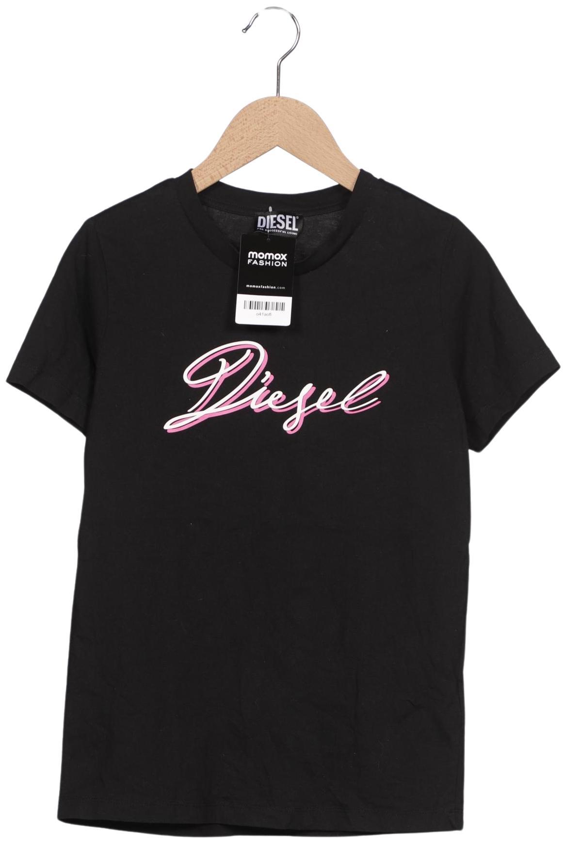 

Diesel Damen T-Shirt, schwarz, Gr. 34